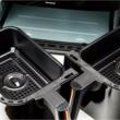 Friteuza cu aer cald, ecran LCD, capacitate 9 litri 1750 W, doua compartimente, Klausberg