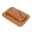 Placa tocator pentru taiat paine, bambus 33 x 23 x 1,9 cm, Kinghoff