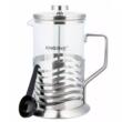 Infuzor pentru ceai si cafea, ceainic presa, capacitate 600 ml, din sticla, Kinghoff