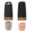 Set 2 rasnite pentru sare si piper, electrice, activare automata, capacitate 50 ml, Kinghoff