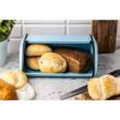 Cutie pentru paine, din otel, albastra, 15 x 24 x 36 cm, Kinghoff