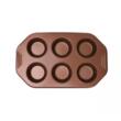 Forma, tava pentru copt 6 briose, 3 x 18 x 30 cm, Klausberg