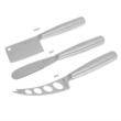 Set cutite pentru branzeturi, 3 elemente din inox, 19.5 x 22 x 24 cm, Kassel