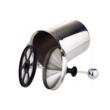 Spumator manual de lapte, aparat spumat, inox, 0,4 litri, Kinghoff