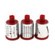 Razatoare manuala pentru legume si fructe, rosu, 26,5x12,5x24cm, KingHoff