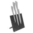 Suport magnetic ,pentru cutite, marmurat, gri antracit, KingHoff