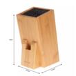 Suport pentru cutite, bambus, 10,5x10,5x25cm, Kinghof