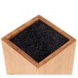 Suport pentru cutite, bambus, 10,5x10,5x25cm, Kinghof