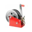 Troliu manual, vinci, 850 Kg, lungime curea 10m, grosime cablu 5 mm, mecanism cu clichet, Verke