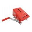 Troliu manual, vinci, 1200 Kg, lungime curea 10 m, grosime cablu 5 mm, mecanism cu clichet, Verke