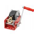 Troliu manual, vinci, 1200 Kg, lungime curea 10 m, grosime cablu 5 mm, mecanism cu clichet, Verke