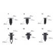 Set universal cleme pentru tapiterie, 240 elemente, Red Technic