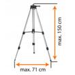 Trepied reglabil pentru laser, 1.5 m, Red Technic