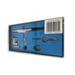 Pistol de vopsit pentru retus, aerograf, duza 0.33 mm, rezervor 7 ml, Verke