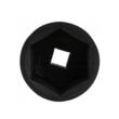 Cheie tubulara impact hexagonala, 75 mm, Verke