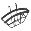 Set organizator pentru bucatarie, cu montaj pe perete, din otel, set 16 elemente, negru, Kinghoff