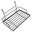 Set organizator pentru bucatarie, cu montaj pe perete, din otel, set 16 elemente, negru, Kinghoff