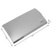 Suport rola prosoape de bucatarie, servetele, inox, 14x25,5x2 cm, Klausberg