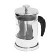 Infuzor pentru ceai si cafea, ceainic 800 ml, pahar sticla, inox, Kinghoff