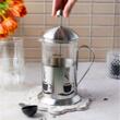 Infuzor pentru ceai si cafea, ceainic cu presa, capacitate 800 ml, din sticla, Kinghoff