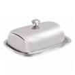 Recipient pentru unt, din inox cu capac, 15,5x11,5x1cm, untiera, Kinghoff