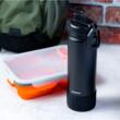 Cana termica, neagra, 720ml, termos, inox, Klausberg