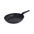 Tigaie din aluminiu turnat, marmorata, neagra, 28cm, Klausberg