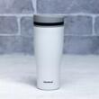 Cana termica, alba, 380ml, termos, inox, Klausberg