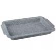 Tava pentru copt, marmorata, antiaderenta, gri, 36,5 cm, Klausberg