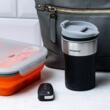 Cana termica, neagra, 280ml, termos, inox, Klausberg