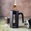 Infuzor de sticla pentru cafea, ceai sau ierburi, 800ml , Klausberg