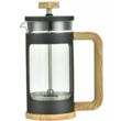 Infuzor din sticla, cu imitatie din lemn, pentru cafea si ceai, 350ml, Klausberg