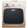 Cantar de baie, electric, negru, 180kg, Kinghoff