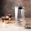 Infuzor pentru cafea, ceai,  din sticla, 600 ml,  Klausberg