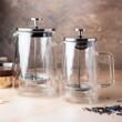 Infuzor pentru cafea, ceai,  din sticla, 600 ml,  Klausberg
