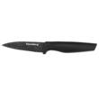 Set 5 cutite de bucatarie, curatator de fructe si legume, inox, negru, Klausberg