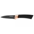 Set cutite de bucatarie cu suport, negru ,inox, 6 piese, Klausberg