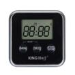 Cronometru de bucatarie, negru, electric, prindere magnetica, Kinghoff