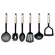 Set 6 ustensile de bucatarie, cu suport, inox-nailon, Kinghoff