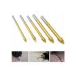 Set burghie pentru sticla si ceramica, 4-10 mm, 5 piese,  Verke
