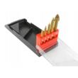 Set burghie pentru sticla si ceramica, 4-10 mm, 5 piese,  Verke