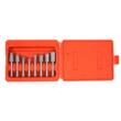 Set 8 freze de carbura, pentru metal, HSS, Verke