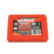 Set 8 freze de carbura, pentru metal, HSS, Verke