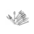 Set 10 freze de carbura pentru metal, HSS, Verke