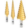 Set 3 burghie conice, 4-32 mm, Verke