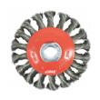 Perie sarma circulara cu toroane, 100mm, M14, sarma impletitata, Verke