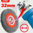 Perie sarma circulara, 150 x 32 mm, pentru polizor, Verke