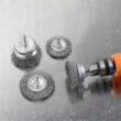 Set 6 perii sarma inox pentru bormasina, Verke