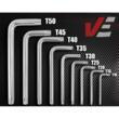 Set chei Torx, T10 - T50, 9 piese, Verke
