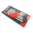 Set chei Torx, T10 - T50, 9 piese, Verke
